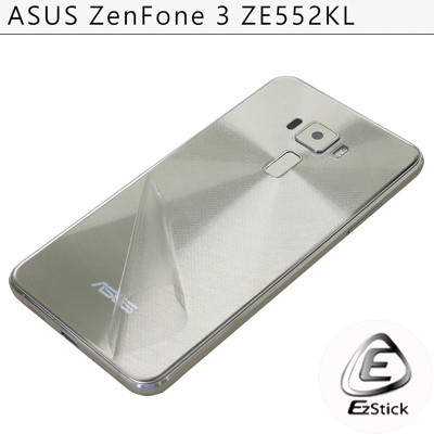 【Ezstick】ASUS Zenfone 3 ZE552 ZE552KL 透氣機身保護貼(手機機身背貼)DIY 包膜