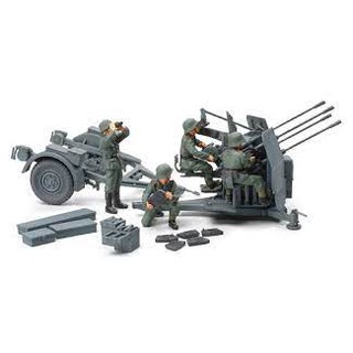 TAMIYA 32554 田宮 German 20mm Flakvierling 38 高射炮 1/24 組裝模型