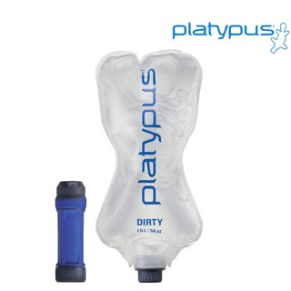 Platypus 美國 濾水器水袋組 流速快 登山濾水器 QuickDraw PLP-11459
