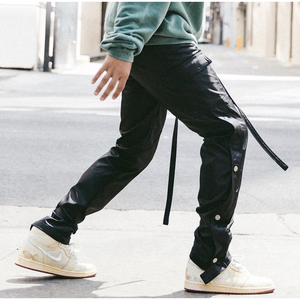 mnml snap zipper ii cargo pants