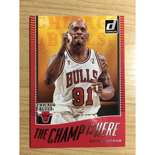 donruss 17-18 DENNIS RODMAN 特卡 nba 球員卡 公牛