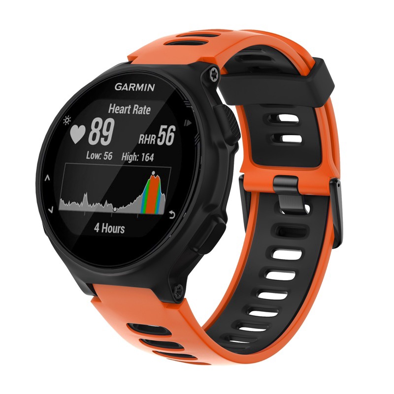 Garmin forerunner 235 220 230 620  630 735XT 錶帶 矽膠運動錶鏈 替換腕帶