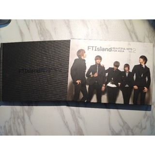 二手CD FTIsland BEAUTIFUL HITS FOR ASIA (有外盒 中文歌詞)