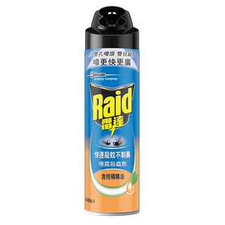 Raid雷達 噴霧殺蟲劑(含柑橘精油) 500ml【家樂福】