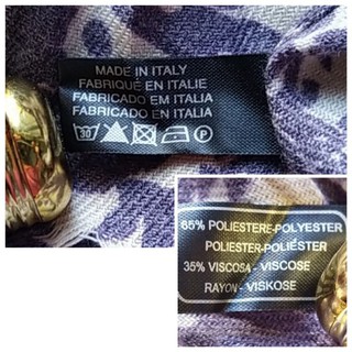 🇮🇹MADE IN ITALY義大利製65%polyester 35%viscose披肩圍巾約182×84cm古董