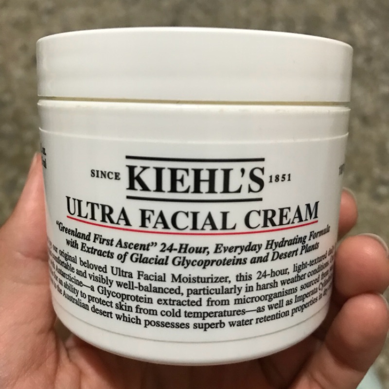 契爾氏 kiehl’s 冰河醣蛋白保濕霜 125ml 二手