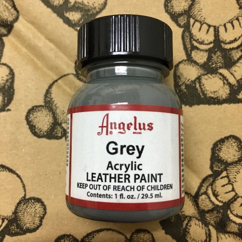 Angelus [ Grey 灰 ] 1oz. 原裝 顏料 29.5ml 改鞋 客製 改色 補色 補漆 塗料 NIKE