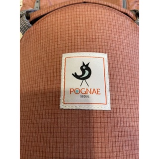 韓國 Pognae No.5超輕量機能坐墊型背巾/揹巾-紐約紅售完