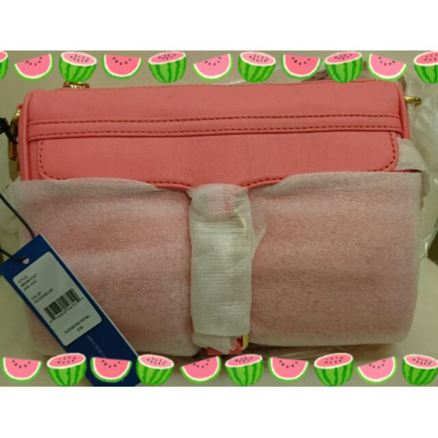 Rebecca Minkoff Mini Mac超美西瓜色watermelon