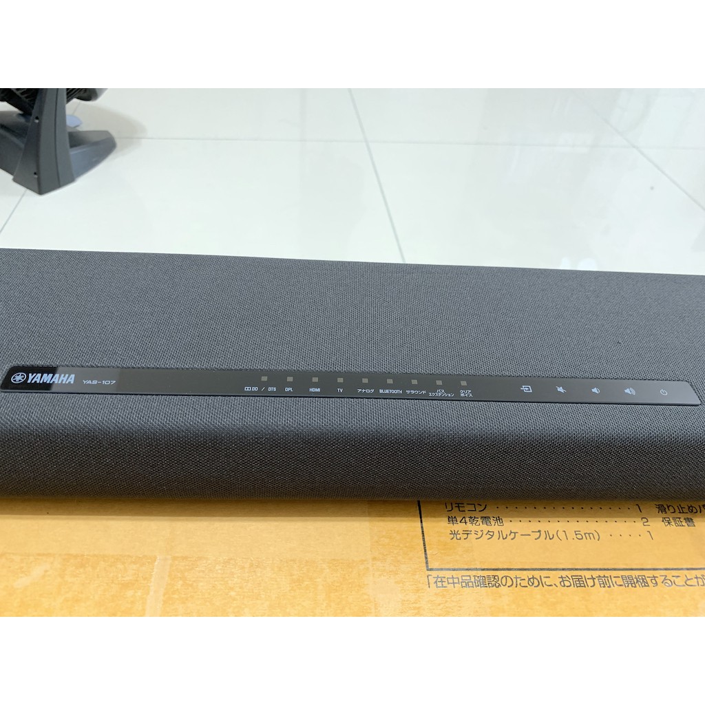 [二手] YAMAHA 山葉 SoundBar 藍牙無線家庭劇院 YAS-107