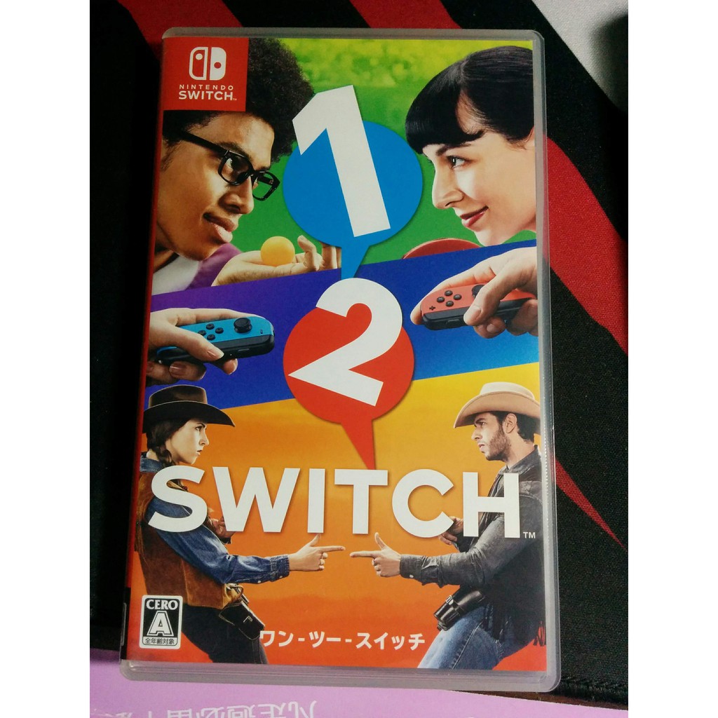 12SWITCH 12 SWITCH 1 2 SWITCH 日文版 NS Nintendo Switch 二手