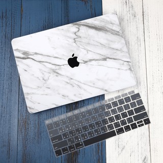 筆電保護貼 適用Macbook Air 13.3吋 Pro 15.4吋 大理石紋 漸變灰繁體 鍵盤膜 鏤空 設計
