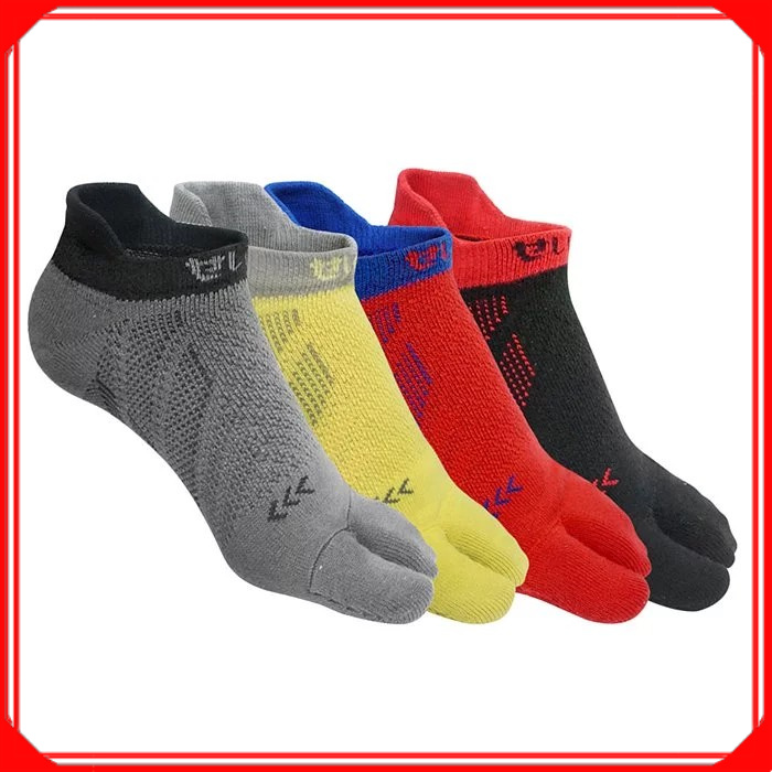 超低價小舖》母子鱷魚 極速穩定機能襪(BFJ104) 黑灰紅黃 跑步襪 兩趾襪 氣墊襪 二趾襪 運動襪 路跑 馬拉松襪