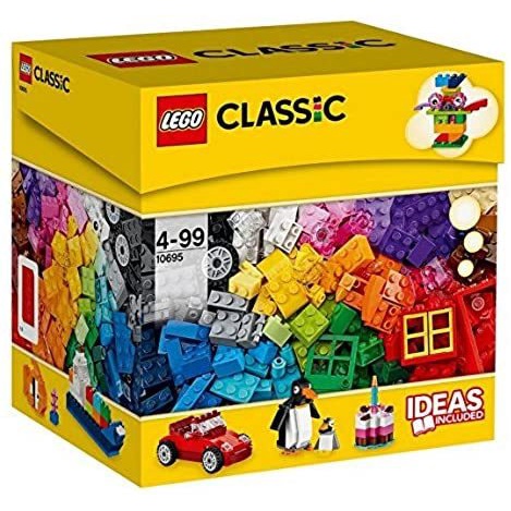 絕版品Lego 樂高經典積木10695 全新已開箱-內容完整無缺