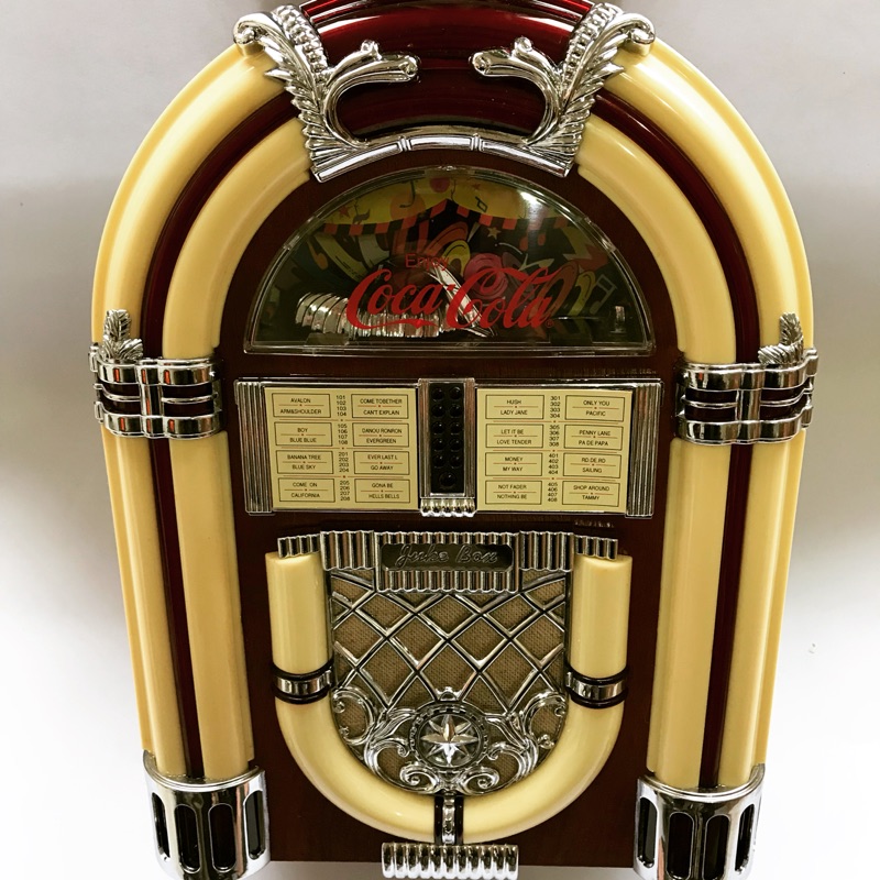 可口可樂大型復古收音機📻
