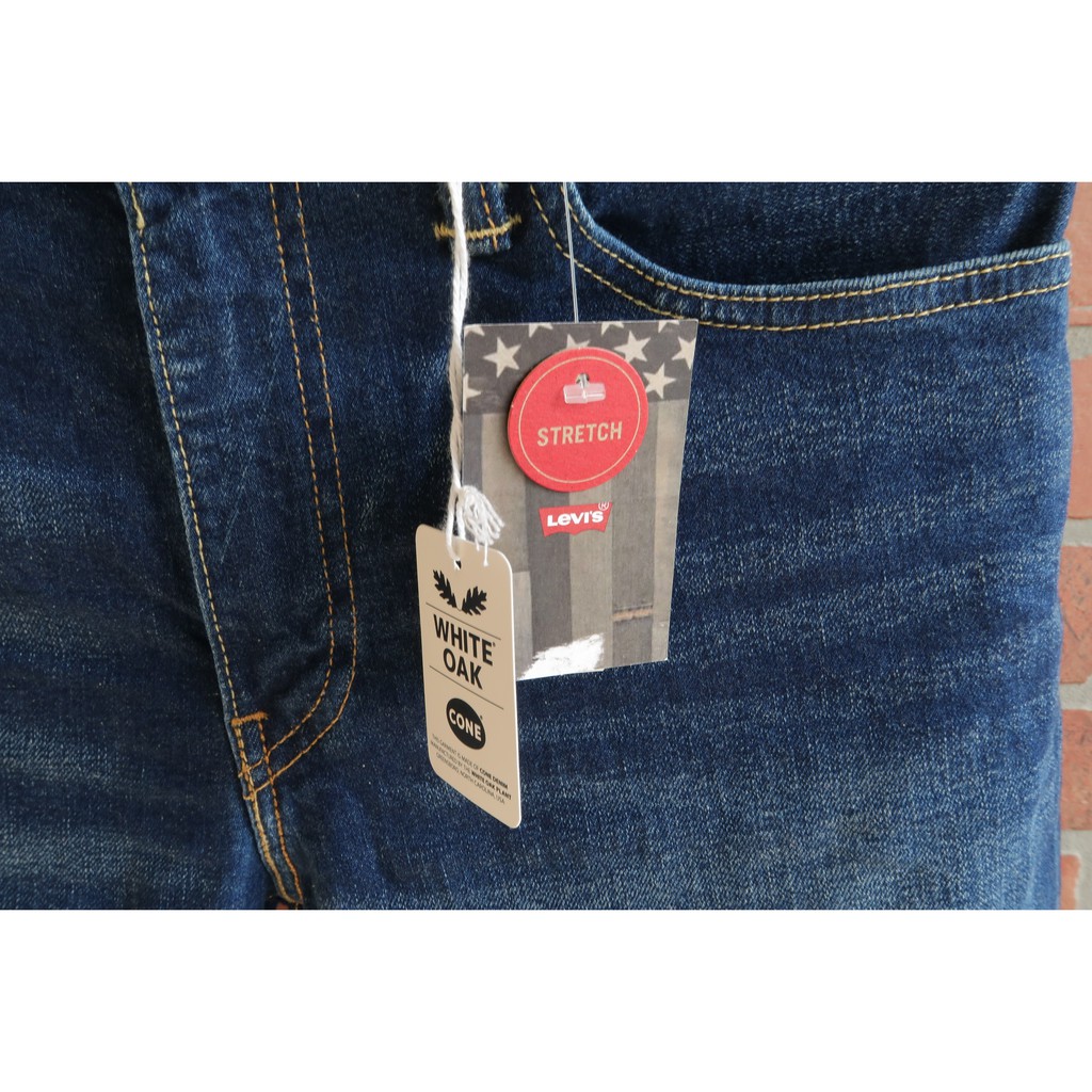 white oak cone denim levis 511