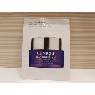 CLINIQUE 倩碧 天才鐳射超緊緻活膚霜1ml / 天才鐳射修護煥膚精華1ml A醇乳霜