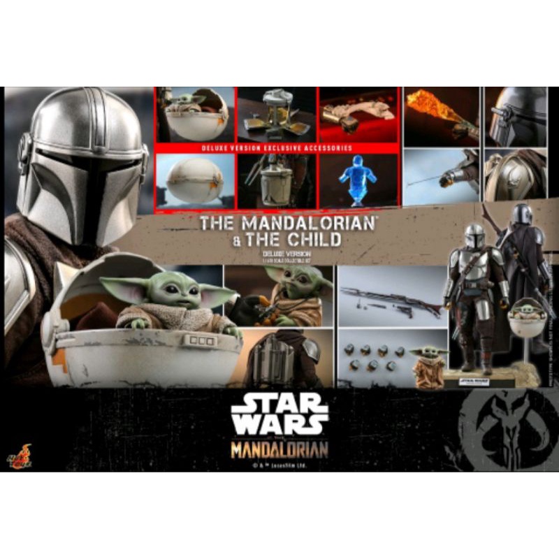 野獸國 Hot Toys TMS015 星際大戰 Star Wars 曼達洛人&尤達寶寶 非 TMS007 TMS052