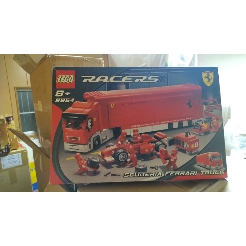 【滿金阿銘玩具】樂高 Lego 8654 Scuderia Ferrari Truck 法拉利 貨櫃車