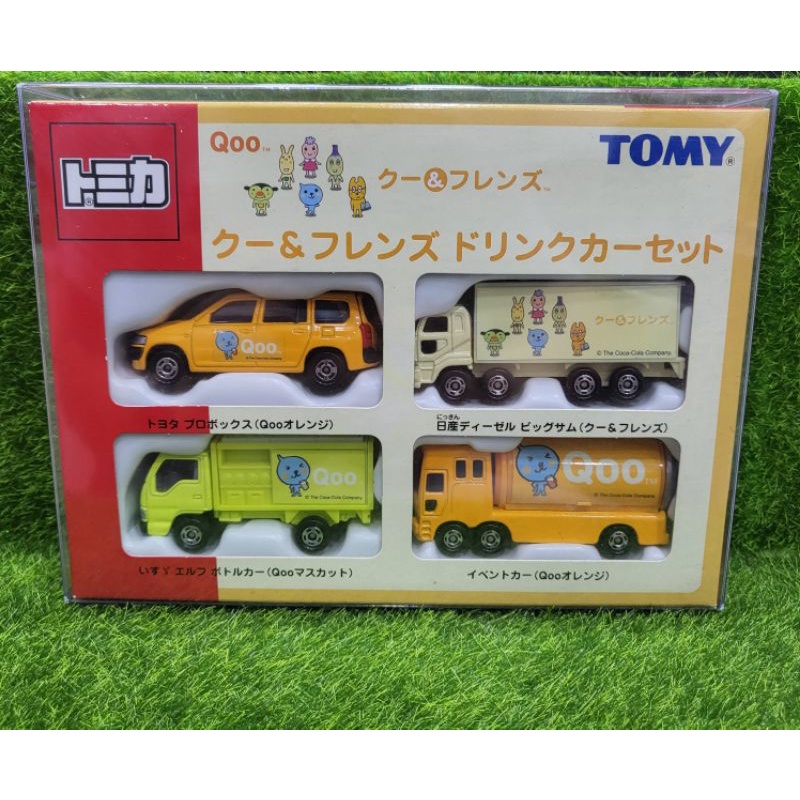 tomica tomy 多美 set 盒組 日版 Qoo 貨車