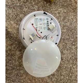ㄚ青電火球 微波感應吸頂燈 E27*2