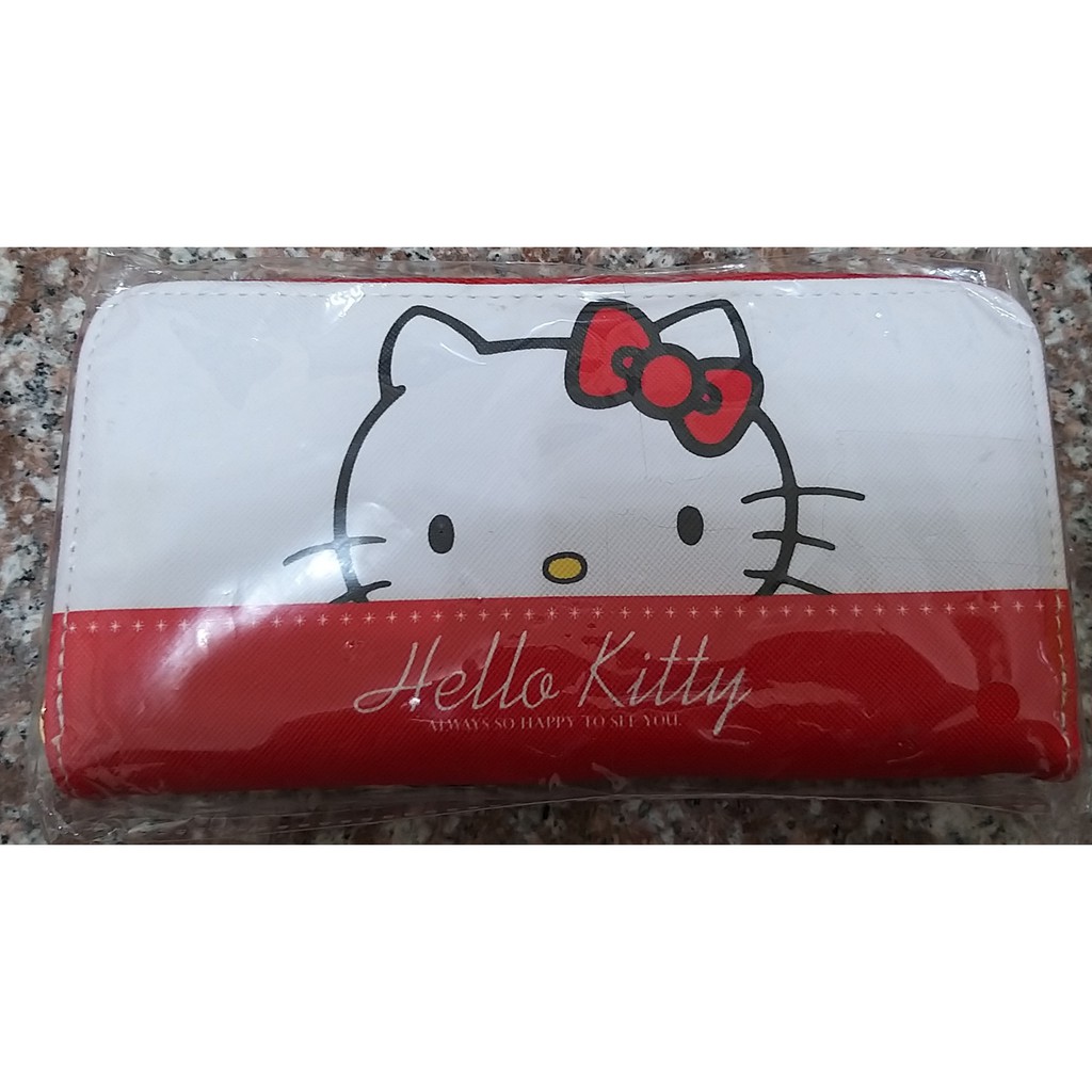 Hello Kitty 可愛長皮夾
