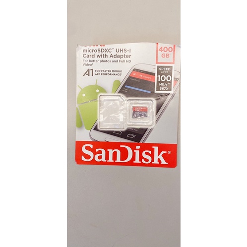 SanDisk晟碟 400GB Ultra Extreme microSD 手機.平板.SWITCH.適用 保固公司貨