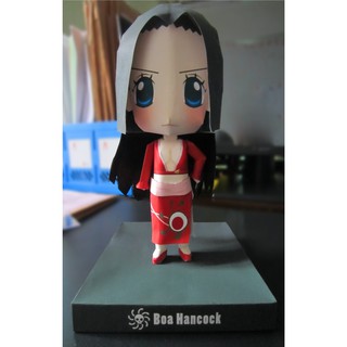 航海王_女帝漢考克 Q版 立體紙模型 手工DIY 3D 摺紙 折紙 折一折 紙製品 動漫 ACG 海賊王
