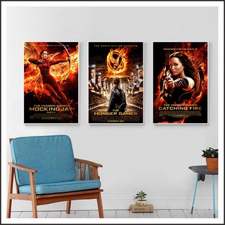 飢餓遊戲 The Hunger Games 電影海報 藝術微噴 掛畫 嵌框畫 Movie PoP 賣場多款海報~