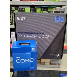 [星鋐國際] INTEL I5-12400 + 微星 PRO B660M-E DDR4