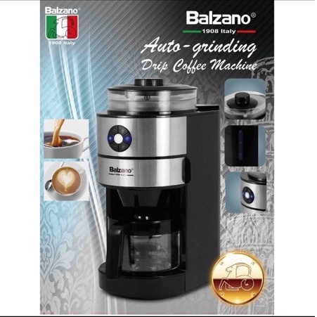 Balzano全自動研磨沖煮咖啡機BZ-CM1106
