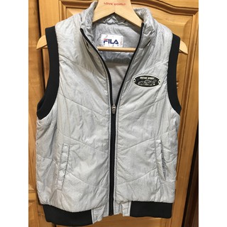 FILA 兒童鋪棉背心 二手