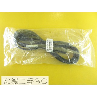 【大熊二手3C】線材 - 全新 LOROM 72-0259 10A 125V 3X0.824mm² 電腦主機螢幕 電源線