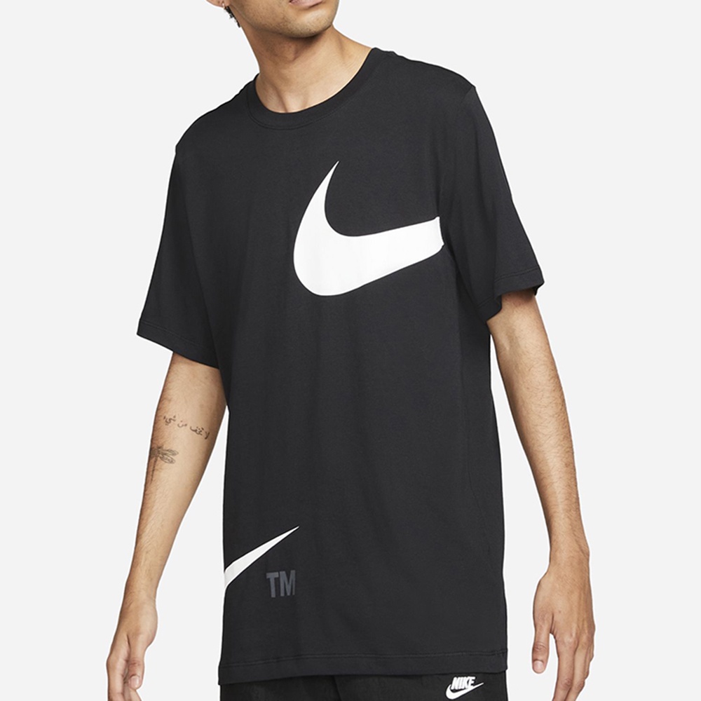 NIKE 耐吉2110男款 短袖上衣 運動 AS M NSW TEE STMT GX 黑 DD3350010