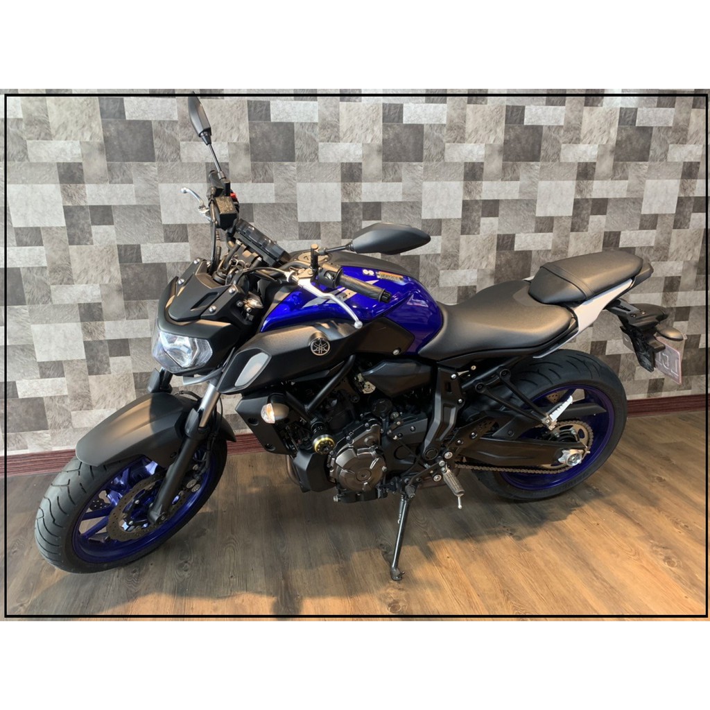 YAMAHA MT-07 2020年新古車/優質中古重機/里程2千出頭/無倒無摔原漆可履約保證~