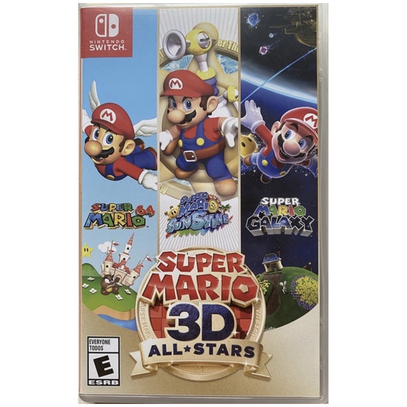Switch super Mario 3D all star 瑪利歐