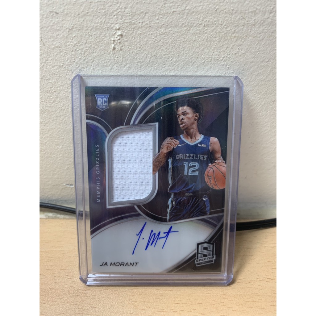 (現貨)2019-20 SPECTRA JA MORANT SILVER RPA AUTO RC 限量99 籃球卡