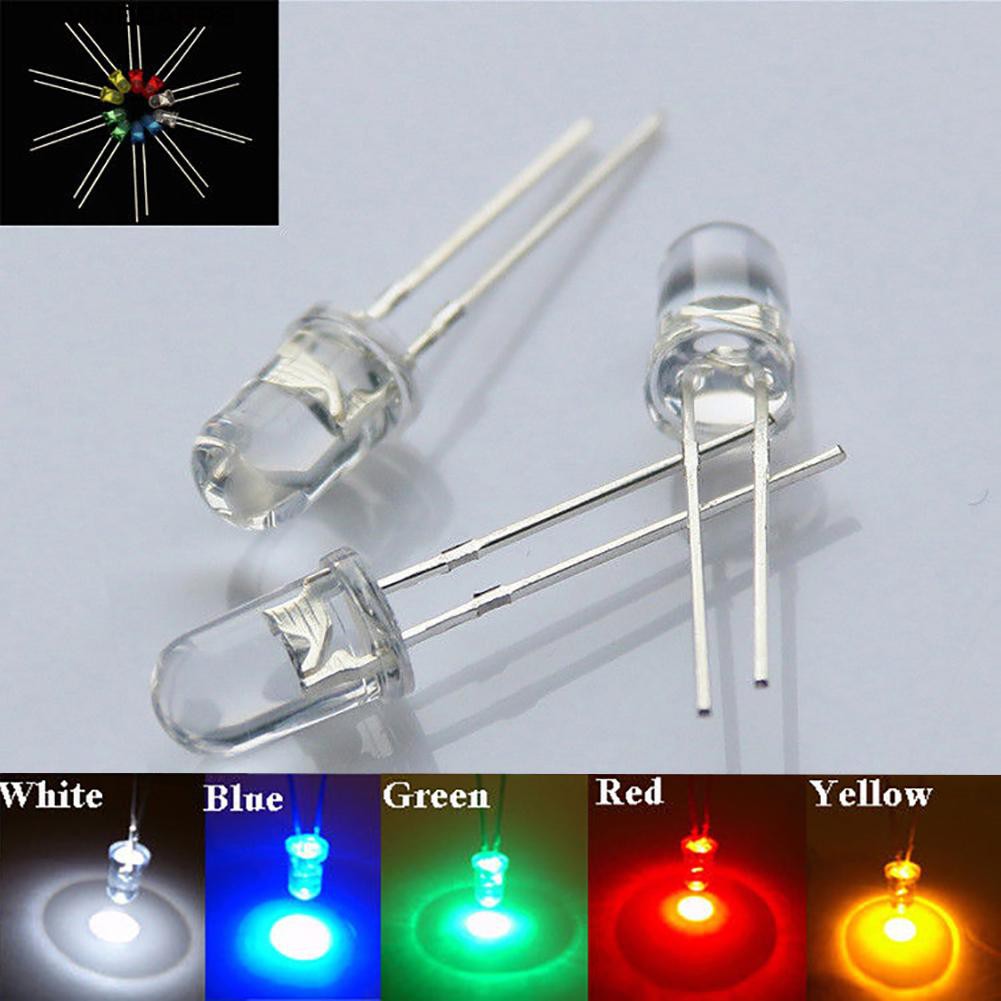 新品 現貨 3mm 5mm 發光二極體包直插led燈元件包紅白綠藍黃 蝦皮購物