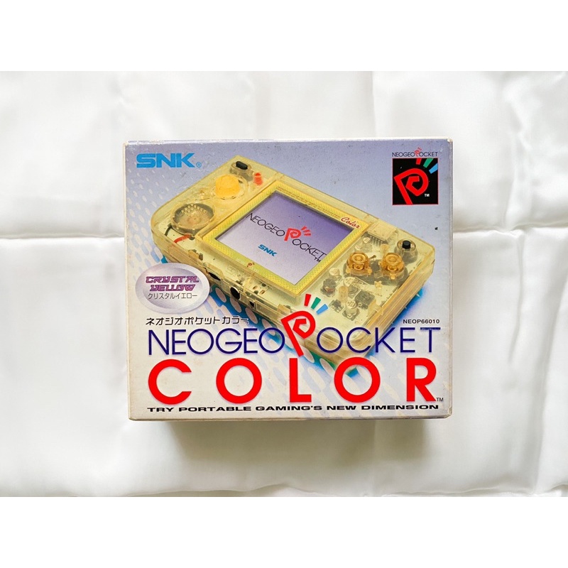 💛絕版 停售 1999 日本snk neogeo pocket color 16位元 彩色 掌上 遊戲機