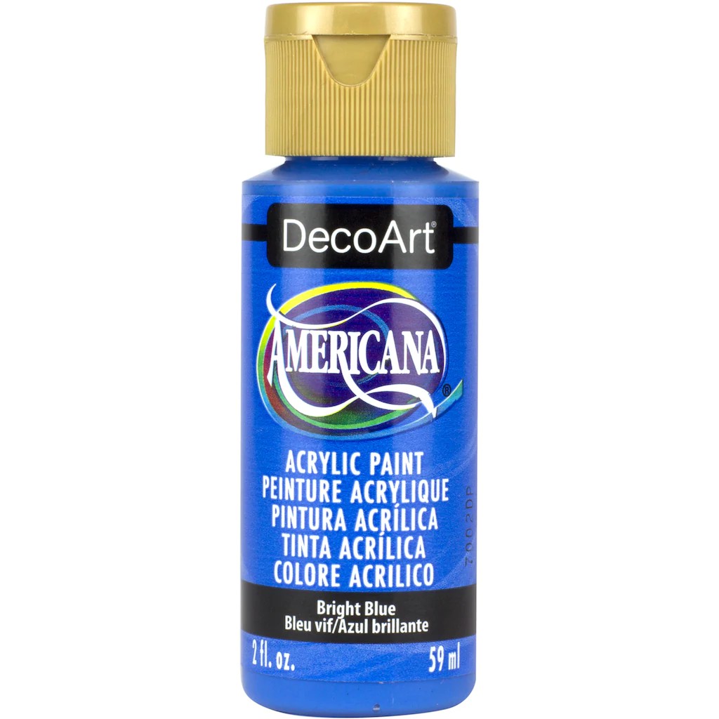 DecoArt 亮藍色 Bright Blue 59 ml Americana 壓克力顏料 - DA351 (美國)