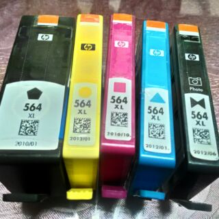 舊版晶片HP 564XL原廠裸裝高容量墨水匣(黑色單顆450,相片黑200元)