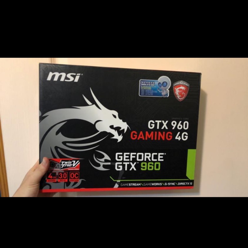 Msi gtx960 4g gaming