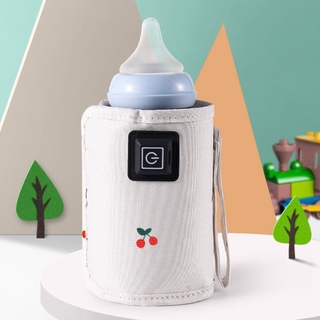 便攜式 USB 嬰兒奶瓶保溫袋 旅行牛奶保溫器 嬰兒奶瓶保溫套