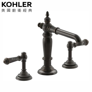 KOHLER Artifacts 三件式臉盆龍頭 K-76033T-4-2BZ