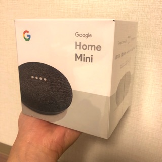 日本帶回 Google Home Mini 黑色 智慧聲控喇叭