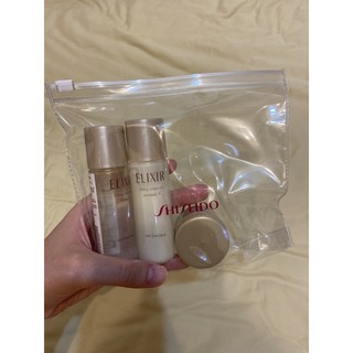 全新 資生堂 怡麗絲爾旅行組/化妝水/乳液/膠原晚安凍膜