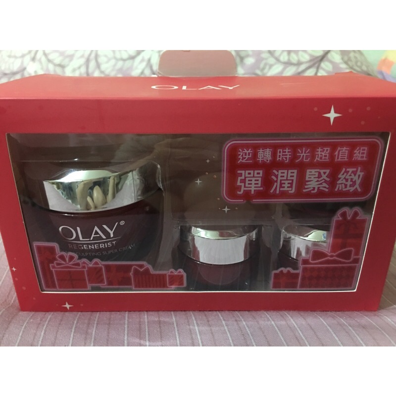 Olay歐蕾新生高效緊緻霜 大紅瓶 50g+14g*3