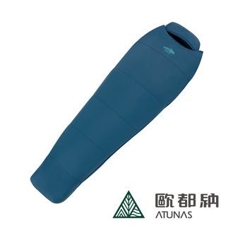 《歐都納 ATUNAS》650 PRIMALOFT 科技纖維登山露營睡袋 墨藍 A1SBBB06N (睡袋/登山/露營/