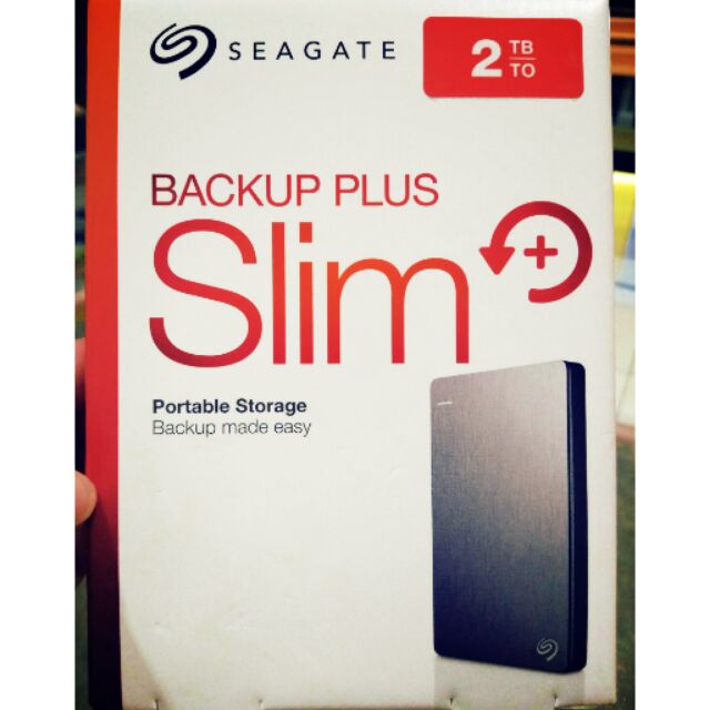 SEAGATE Backup Plus Slim 2TB