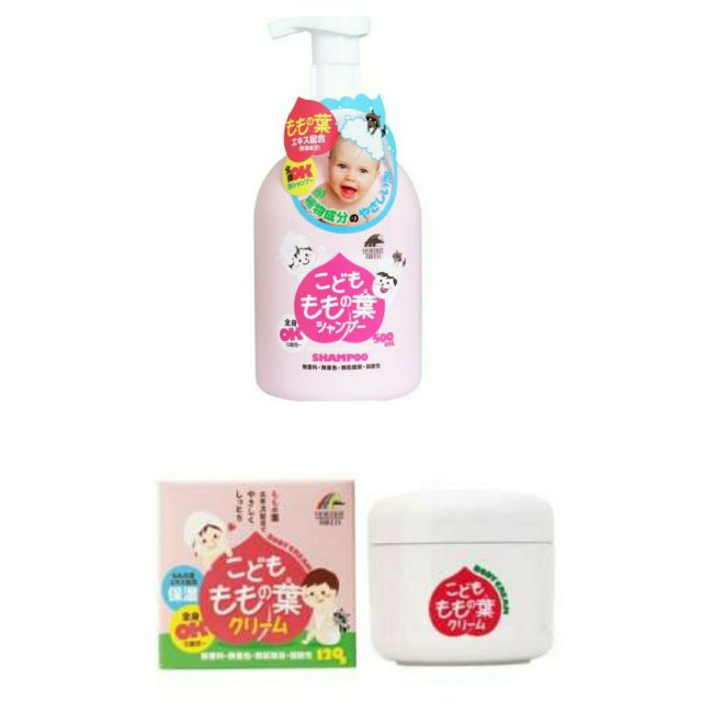 🇯🇵  KODOMO 兒童 桃葉 洗髮精 500ml  / 乳霜 120g 共2款